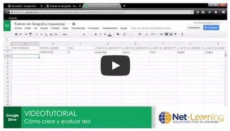 Cómo crear tests en Google Drive y corregirlos automáticamente | Pedalogica: educación y TIC | Scoop.it