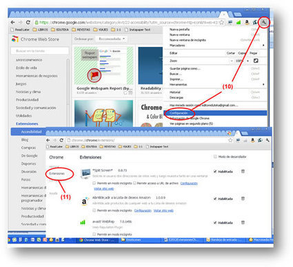 Aplicaciones y extensiones de Chrome para uso docente | Google tresnak | Scoop.it