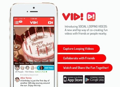 Vid!, una nueva aplicación basada en vídeos cortos | TIC & Educación | Scoop.it