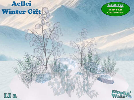 Low Prim Winter Aellei December 2025 Gift by Ripplin&rsquo; Waters Tropical Landscaping | Teleport Hub - Second Life Freebies | Second Life Freebies | Scoop.it