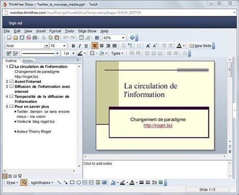 10 alternatives pour se passer de Powerpoint (en ligne ou en solutions logicielles) | Diaporamas attractifs | Scoop.it