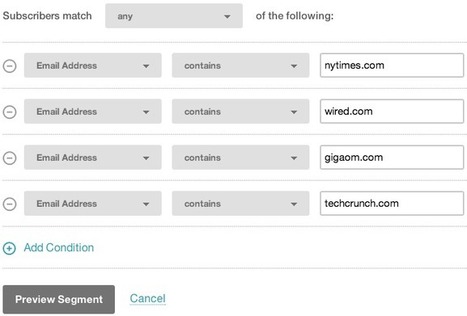 Segmentation Seven Ways | MailChimp Email Marketing Blog | Email Marketing | Scoop.it
