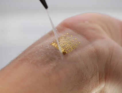 Electronic skin takes your temperature | Latest Social Media News | Scoop.it