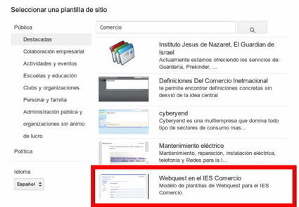 Crear plantillas en Google Sites | TIC & Educación | Scoop.it