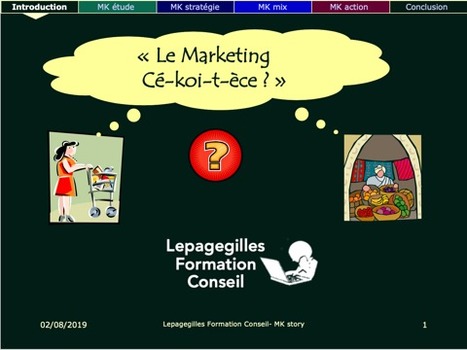 Le marketing, c'est quoi ? | E-pedagogie, apprentissages en numérique | Scoop.it