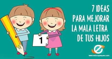 Mi hijo con 12 años tiene mala letra ¿Cómo mejorar la letra? | Educapeques Networks. Portal de educación | Scoop.it