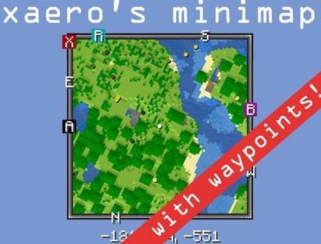 Карта xaero minimap