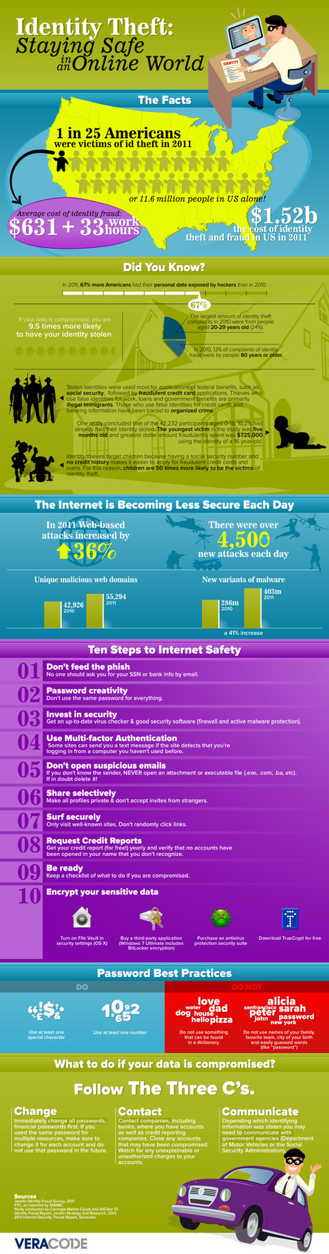 Identity Theft: Keeping Safe in an Online World [Infographic] | Pedalogica: educaci&oacute;n y TIC | Scoop.it