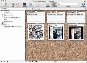 Organize your project with Scrivener | Scrivener, lecture et &eacute;criture num&eacute;rique | Scoop.it