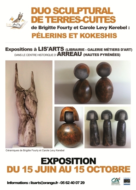"Duo sculptural de terres-cuites" à Arreau jusqu'au 15 octobre - Office de Tourisme du Pays d'Arreau | Vallées d'Aure & Louron - Pyrénées | Scoop.it
