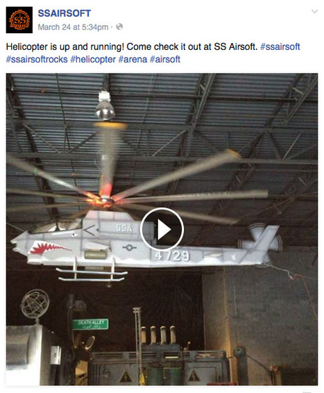 AIR SUPPORT for the SS AIRSOFT 5 Year Anniversary! - Facebook | Thumpy's 3D House of Airsoft™ @ Scoop.it | Scoop.it