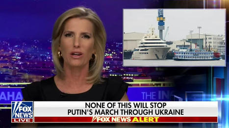 Shorter Ingraham: Why Can't Oligarchs Keep Their Yachts? - CrooksAndLiars.com | Backstabber Watch | Scoop.it