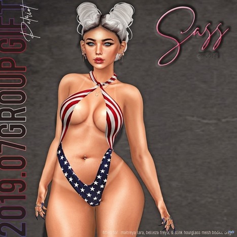 4th of July Swimsuit July 2019 Group Gift by Sass | Teleport Hub - Second Life Freebies | Teleport Hub | Scoop.it