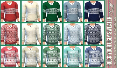 Rock Your Ugly Sweater << Simsational Designs: | Les Sims | Scoop.it