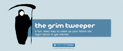 Nettoyez votre profil Twitter avec The Grim Tweeper | Toulouse networks | Scoop.it