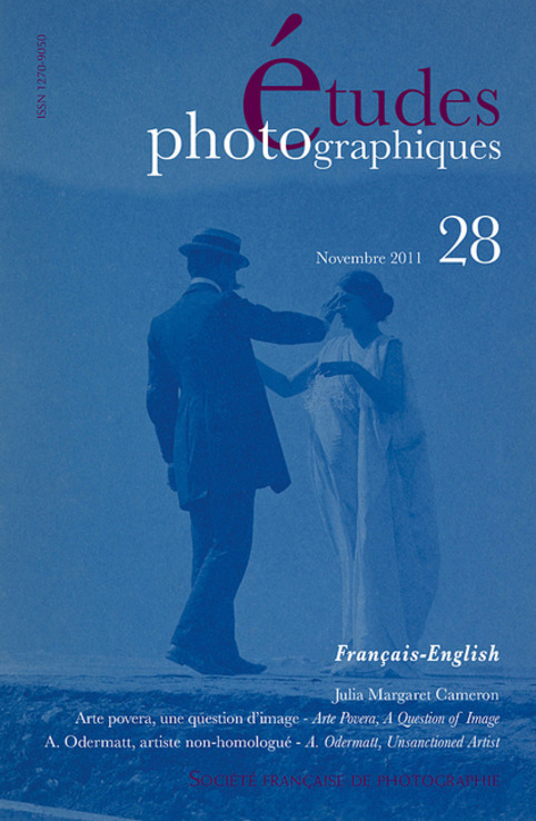 Parution d'Études photographiques n°28 | Revues | Scoop.it