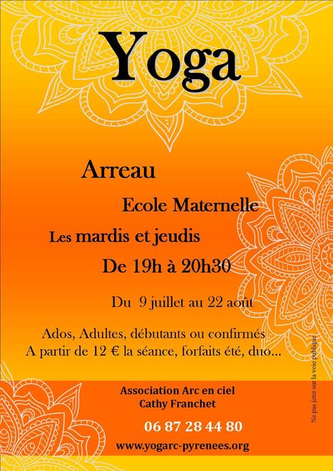 Arreau : séances de Yoga pendant l'été avec l'association Arc-en-Ciel | Vallées d'Aure & Louron - Pyrénées | Scoop.it