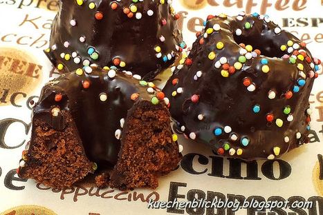 Frau PhotoAuges Blogküche: Rezept: Mini Schokoladen Gugl | Brownies, Muffins, Cheesecake & andere Leckereien | Scoop.it