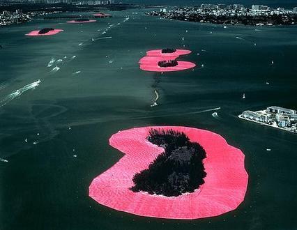 Christo and Jeanne-Claude: “Surrounded Islands” | Art Installations, Sculpture, Contemporary Art | Scoop.it