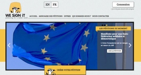La Netscouade lance la plateforme de création de pétitions We Sign It | actions de concertation citoyenne | Scoop.it