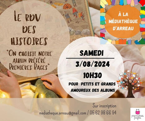 Rendez-vous des histoire &agrave; la m&eacute;diath&egrave;que d'Arreau le 3 ao&ucirc;t | Vall&eacute;es d'Aure & Louron - Pyr&eacute;n&eacute;es | Scoop.it