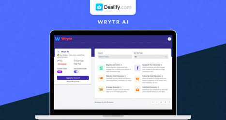 Wrytr Lifetime Deal - $37 - Dealify Exclusive Deal.Wrytr is the ultimate AI content writing tool for content creators, bloggers, and professional writers. Get this amazing lifetime deal today! | health care pharmacy | Scoop.it