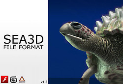 SEA3D File format All-in-one file 3D format for... | Everything about Flash | Scoop.it
