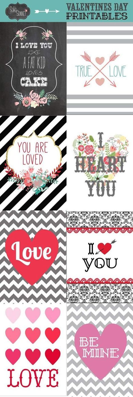 Free Valentines Day Printables | Arts & Crafts | Scoop.it