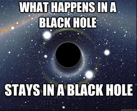 Novedades sobre los agujeros negros: ahora no existen | Ciencia-Física | Scoop.it