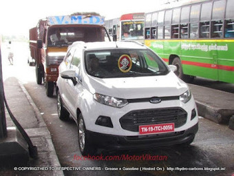 Ford EcoSport Spotted Testing ~ Grease n Gasoline | Cars | Motorcycles | Gadgets | Scoop.it
