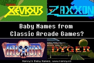 Baby Names from Classic Arcade Games? | Name News | Scoop.it