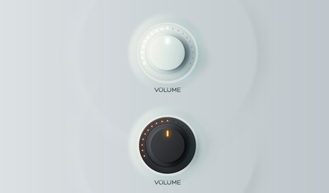 FREE PSD - Volume Knob | G-Tips: Design Ressources | Scoop.it