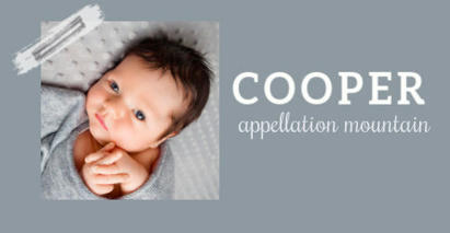 Baby Name Cooper: Sporty Modern Staple | Name News | Scoop.it