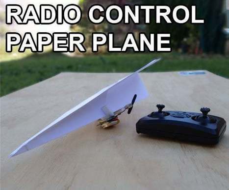 Easy Radio Control Paper Plane: 8 Steps (with Pictures) | tecno4 | Scoop.it