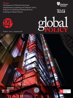 Vol 6, Issue 3, September 2015 | Global Policy Journal | Global Policy, Corruption, Economic Crimes, Fronting, Whistleblowers | Scoop.it