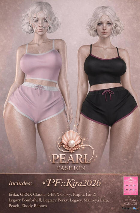 Kira Outfit Fatpack April 2026 Gift by Pearl Fashion | Teleport Hub - Second Life Freebies | Second Life Freebies | Scoop.it