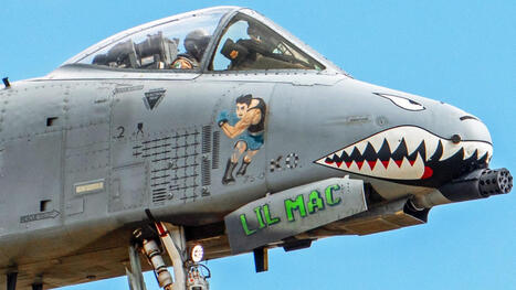 A-10 Warthogs Arrive In England Festooned With Nose Art And Mission Markings From Epic Fury | DEFENSE NEWS | Scoop.it