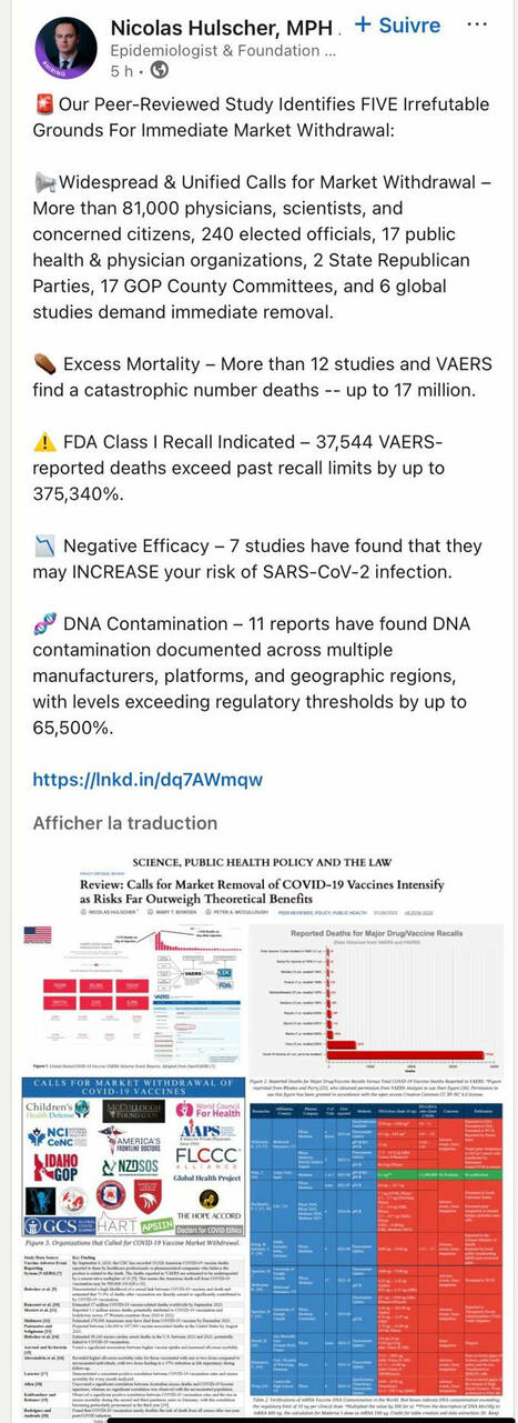 Misinformation at its worse. | Jocelyn M. | Hésitations Vaccinales: Observatoire HESIVAXs | Scoop.it