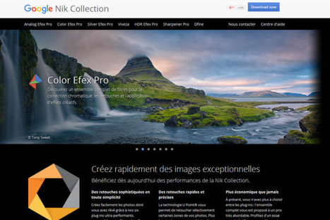 Google rend gratuite une formidable suite d’outils pour la photographie | Infographie et présentation.. numériques | Scoop.it