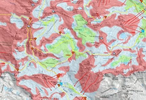 Cartographie des zones avalancheuses du massif des Posets  | Vallées d'Aure & Louron - Pyrénées | Scoop.it