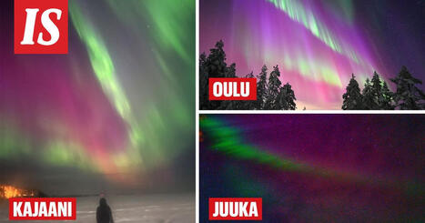 Suomen taivas t&auml;yttyi revontulista | 1Uutiset - Lukemisen t&auml;hden | Scoop.it