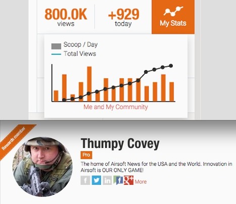 THUMPY'S NEWS HITS 800 THOUSAND! | Thumpy's 3D House of Airsoft™ @ Scoop.it | Scoop.it