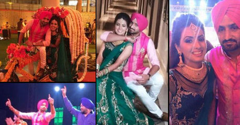 Harbhajan Singh & Geeta Basra Mehendi Ceremony | Celebrity Fashion Trends | Scoop.it