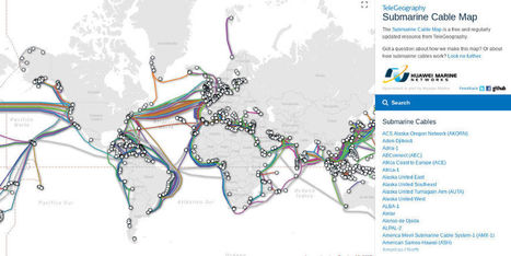 Estos son los cables submarinos que conectan el mundo | tecno4 | Scoop.it