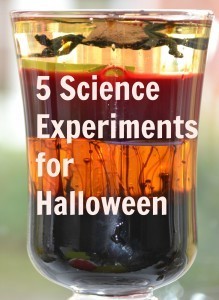 Science for kids - Spooky science experiments