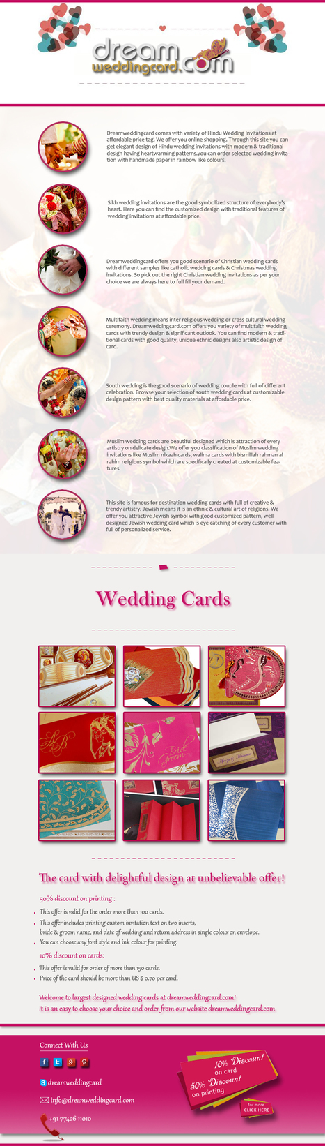 Designer Wedding Cards Scoop It