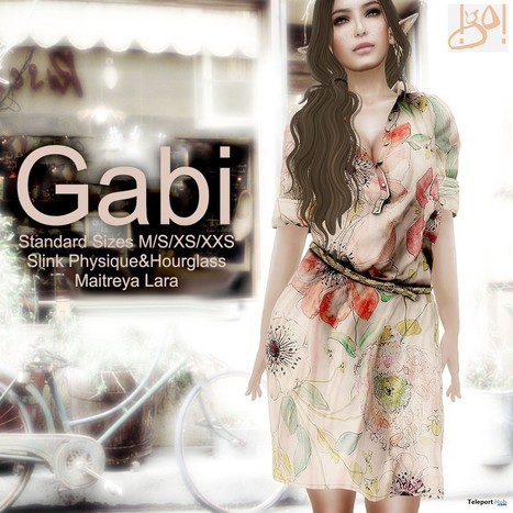 Gabi Dress Group Gift by !gO! | Teleport Hub - Second Life Freebies | Teleport Hub | Scoop.it