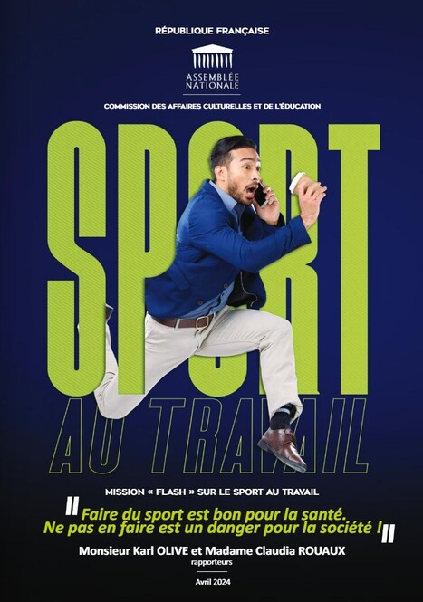 Mission flash sur le sport au travail | 1 - Etudes - Rapports - Chiffres Clefs | Scoop.it