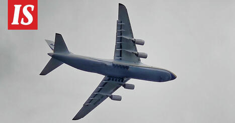 Neuvostoaikainen Antonov An-124 laskeutui Tampere-Pirkkalan lentoasemalle – Puolustusvoimat: Kyse normaalista lentotoiminnasta | 1Uutiset - Lukemisen tähden | Scoop.it