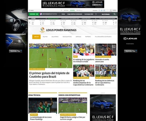 Lexus and Univision Deportes: Delivering a Deeper Futbol Experience - UnivisionUnivision | Multicultural Marketing | Scoop.it